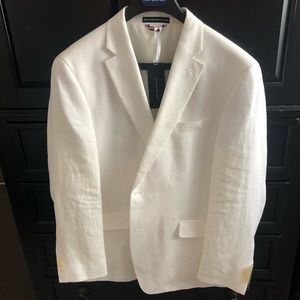 White Linen Blazer by Tommy Hilfiger